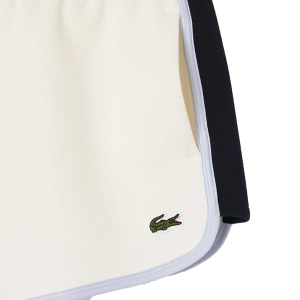 Lacoste Womens/Ladies Pique Contrast Panel Shorts