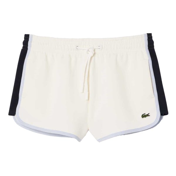 Lacoste Shorts med Kontrastpaneler i Piké för Dam