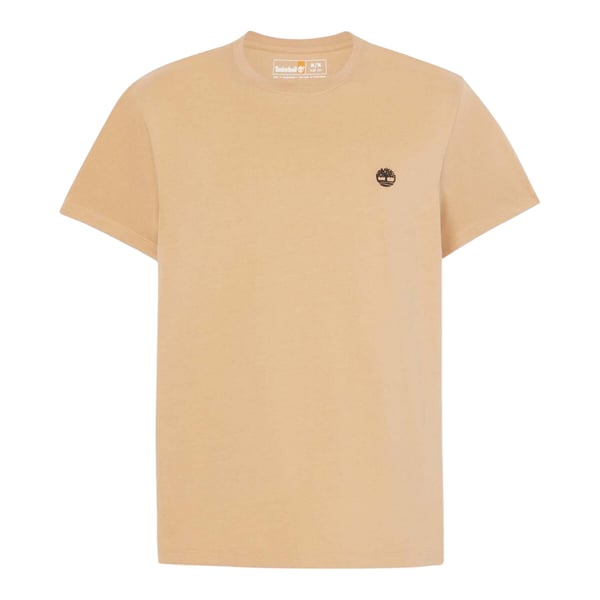 Timberland Mens Oyster River Logo Short-Sleeved T-Shirt