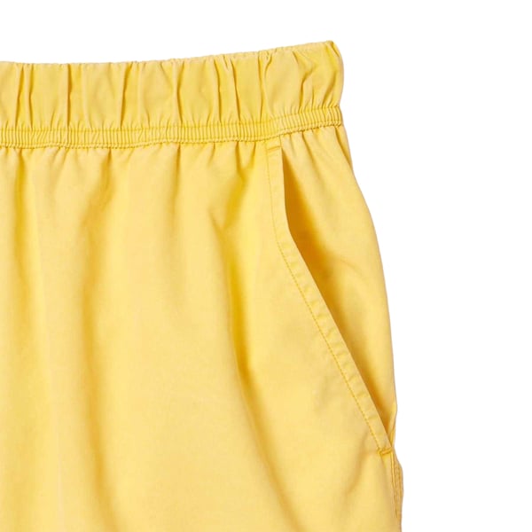 Lacoste Mens Washed Mid Length Swimming Trunks