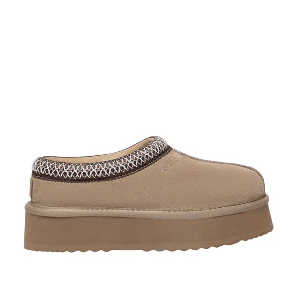 EverAu Womens/Ladies Wonga Leather Slippers