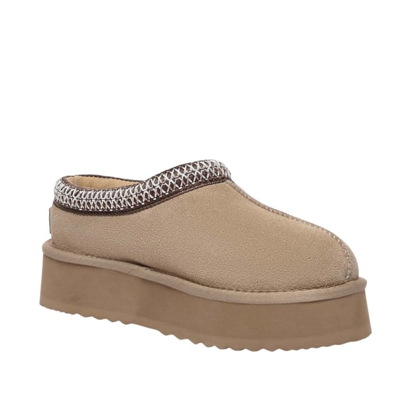 EverAu Womens/Ladies Wonga Leather Slippers