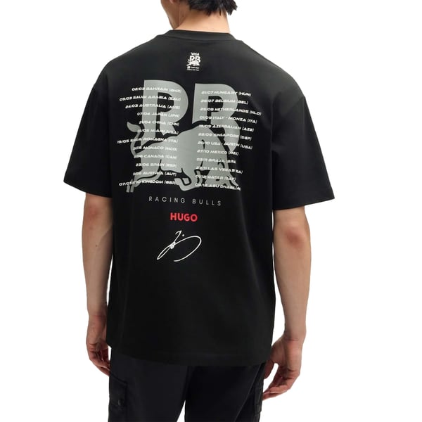 Hugo Mens Yuki Tsunoda Artwork T-Shirt