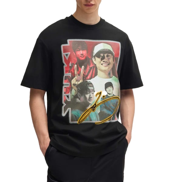 Hugo Mens Yuki Tsunoda Artwork T-Shirt