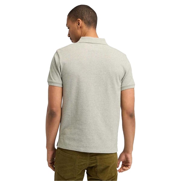 Timberland Mens Oyster River Logo Short-Sleeved Polo Shirt