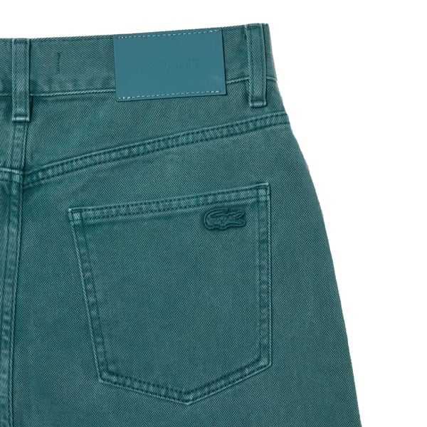 Lacoste Womens/Ladies Natural Dyed Denim Straight Leg Jeans