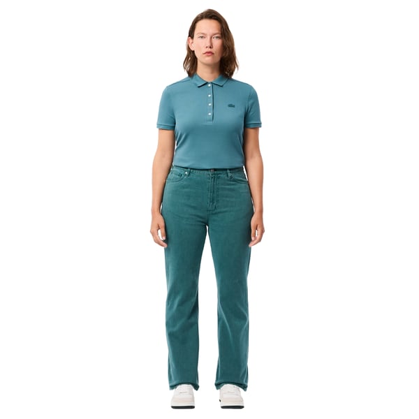 Lacoste Womens/Ladies Natural Dyed Denim Straight Leg Jeans