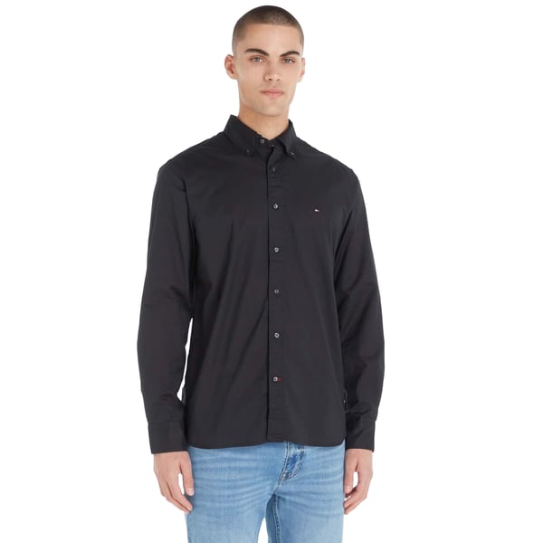 Tommy Hilfiger Mens Core Flex Poplin Shirt