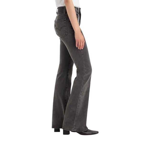 Levis Womens/Ladies 726 Leather Patch High Rise Jeans