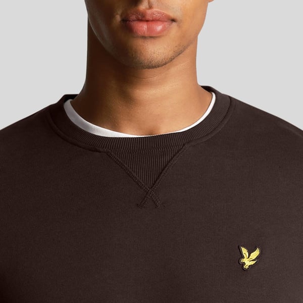 Lyle & Scott Sweatshirt med crew-hals til mænd
