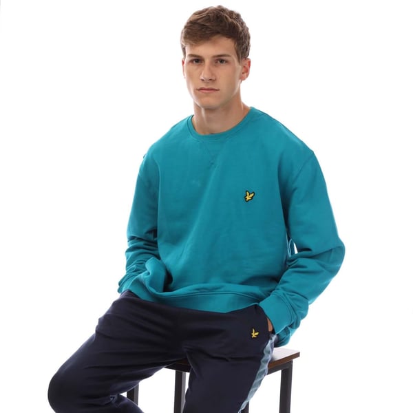Lyle & Scott Sweatshirt med crew-hals til mænd