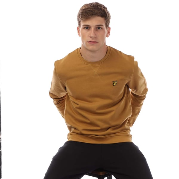 Lyle & Scott Sweatshirt med crew-hals til mænd