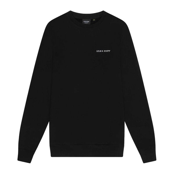 Lyle & Scott Mens Embroidered Crew Neck Sweatshirt