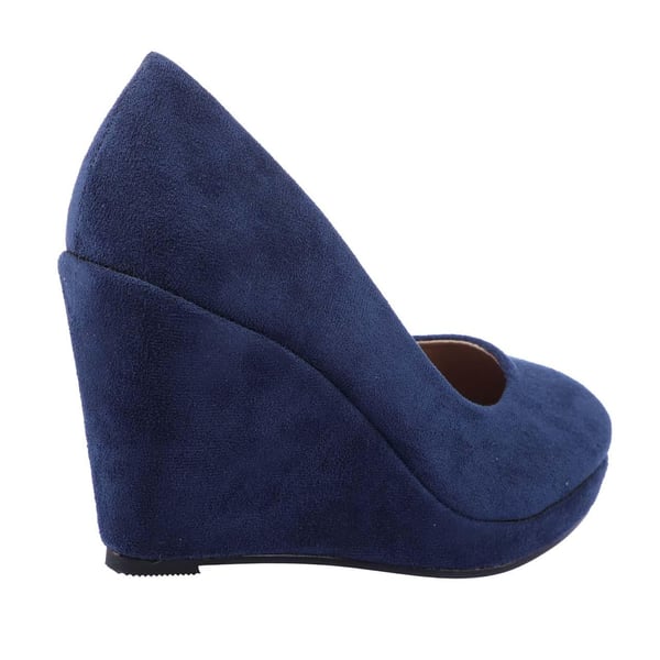 Where's That From Womens/Ladies Wedge Court Shoes