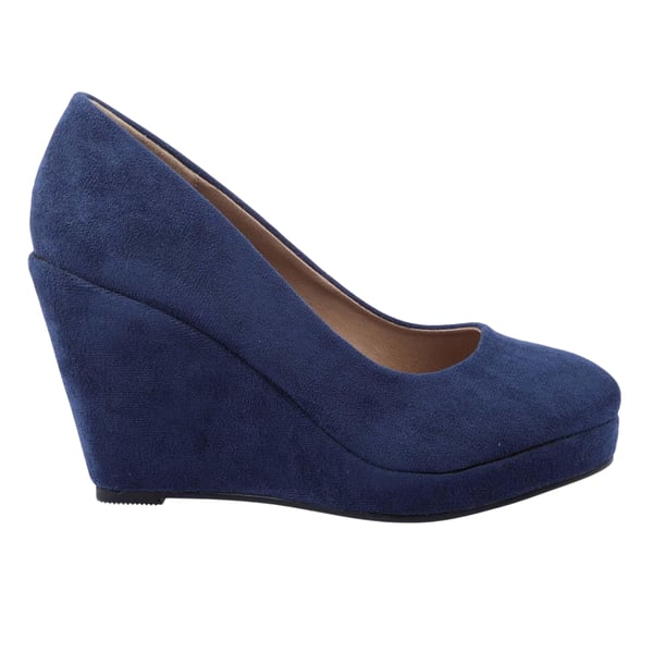 Where's That From Womens/Ladies Wedge Court Shoes
