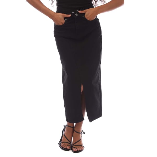 Only Womens/Ladies Siri Denim Midi Skirt