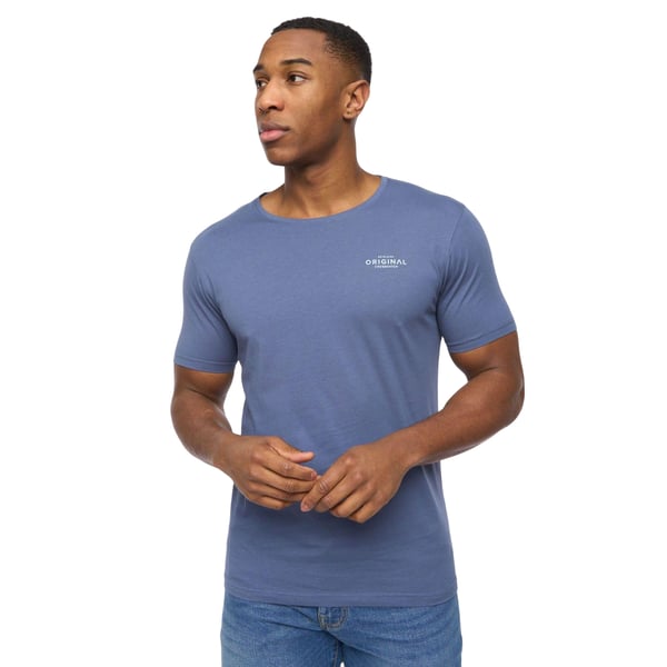 Crosshatch Mens Basicblues T-Shirt (Pack of 5)