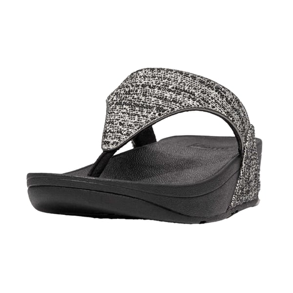 Fit Flop Womens/Ladies Lulu Shimmer Weave Toe Post Sandals