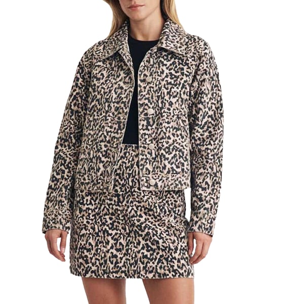 Nobody´s Child Womens/Ladies Frankie Leopard Print Denim Jacket