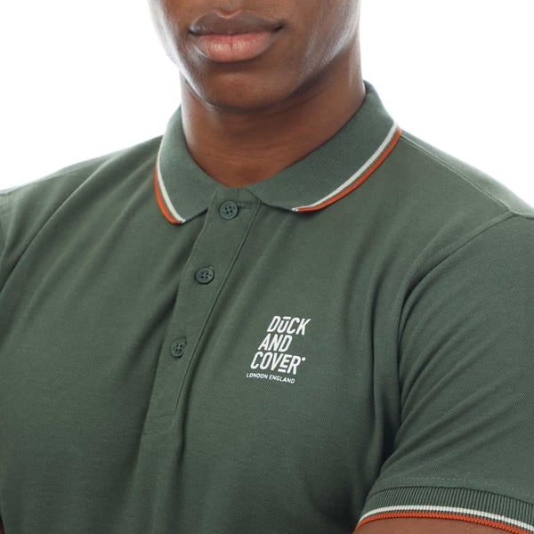 Duck and Cover Mens Melports Polo Shirt