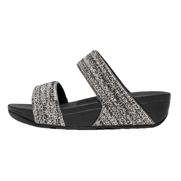 Fit Flop Womens/Ladies Lulu Shimmer Weave Sliders Fit Flop Womens/Ladies Lulu Shimmer Weave Sliders