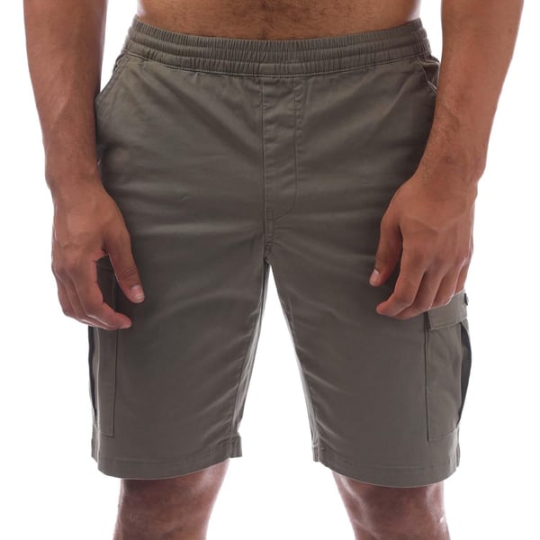 Farah Mens Crane Twill Organic Cargo Shorts