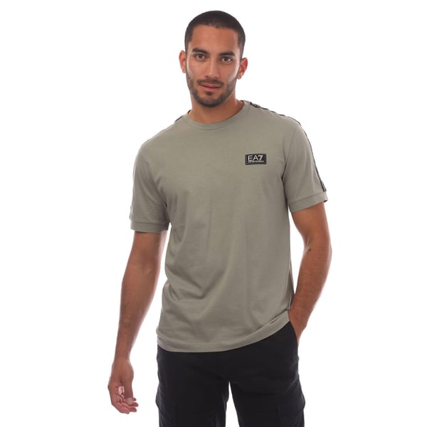 Emporio Armani Miesten EA7 Logo Teipattu T-paita