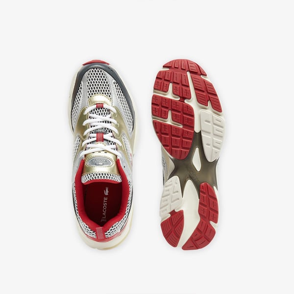 Lacoste Mens Storm 96 2K Synthetic Leather Trainers