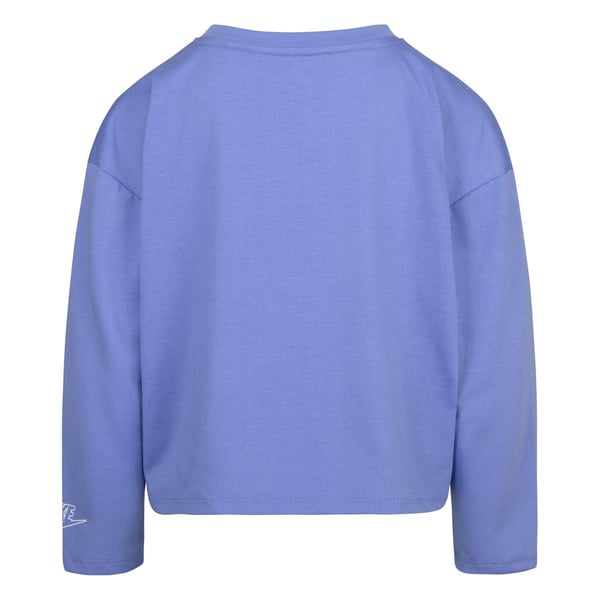 Nike Girls Notebook Knitted Long-Sleeved T-Shirt