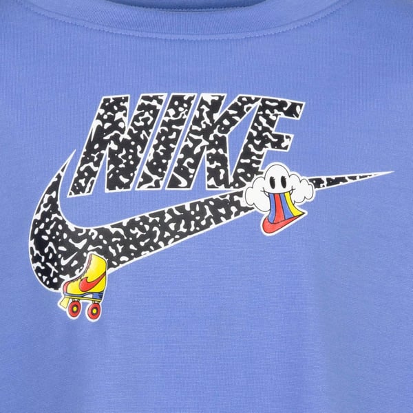 Nike Girls Notebook Knitted Long-Sleeved T-Shirt