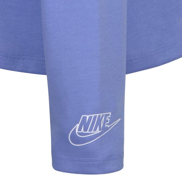Nike Girls Notebook Knitted Long-Sleeved T-Shirt