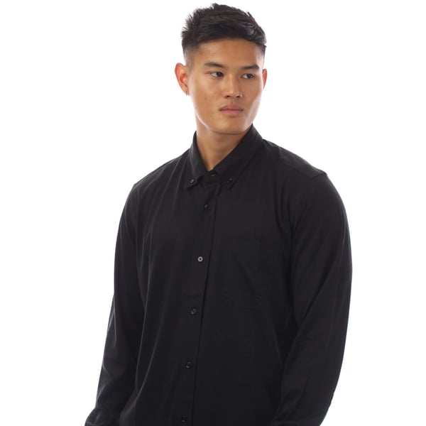 Tom Ford Mens Silk Cotton Blend Button-Down Shirt