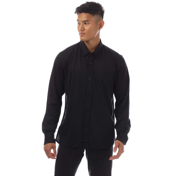 Tom Ford Mens Silk Cotton Blend Button-Down Shirt