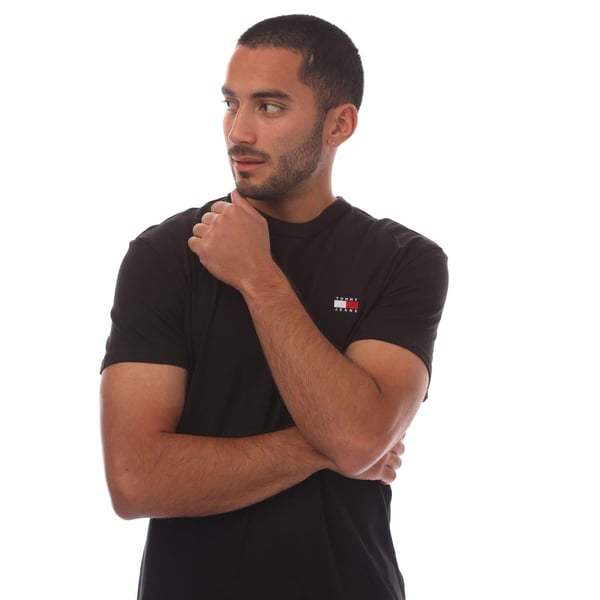 Tommy Jeans Mens Tonal Badge T-Shirt