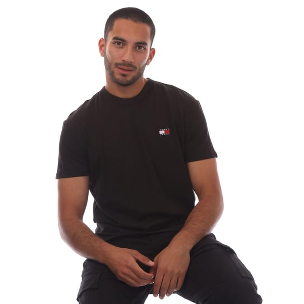 Tommy Jeans Mens Tonal Badge T-Shirt