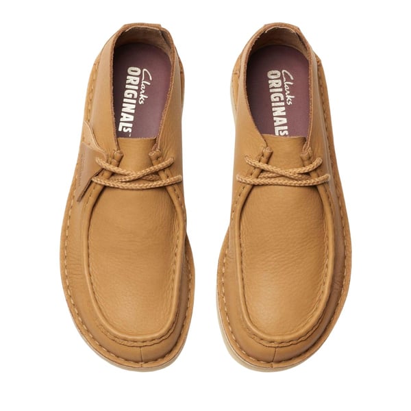 Clarks Originals Mens Desert Nomad Leather Loafers