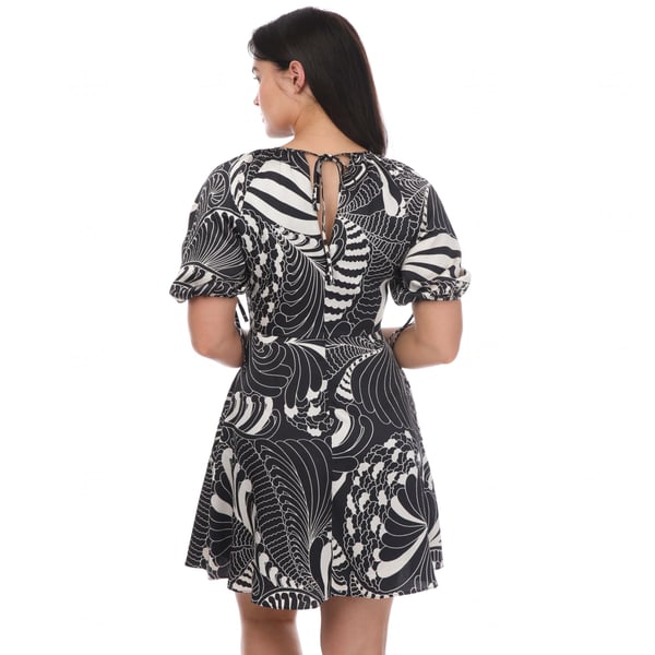 Ted Baker Womens/Ladies Faridda Printed Puff Sleeve Mini Dress