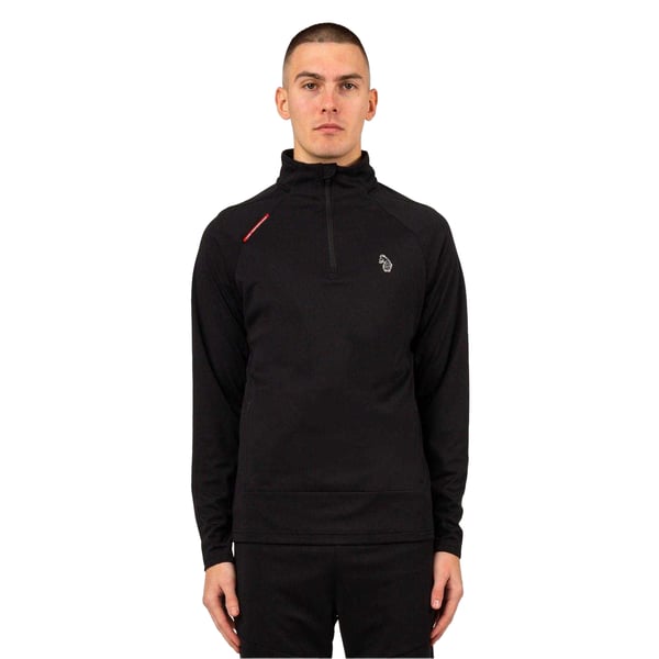 Luke 1977 Mens Indicator Zip Funnel Neck Sweatshirt
