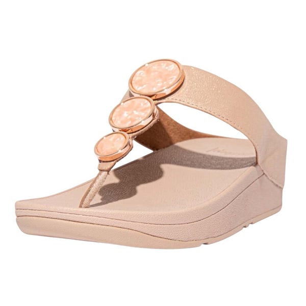 Fit Flop Womens/Ladies Halo Shimmer Toe Post Sandals Fit Flop Womens/Ladies Halo Shimmer Toe Post Sandals