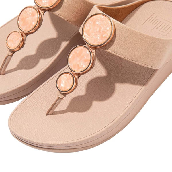 Fit Flop Womens/Ladies Halo Shimmer Toe Post Sandals
