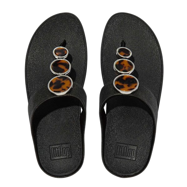 Fit Flop Womens/Ladies Halo Shimmer Toe Post Sandals