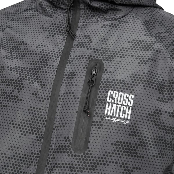 Crosshatch Mens Janscore All-Over Print Jacket