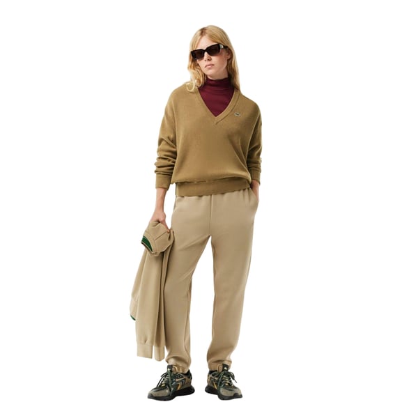 Lacoste Womens/Ladies Carded Moss Stitch Relaxed Fit Jumper