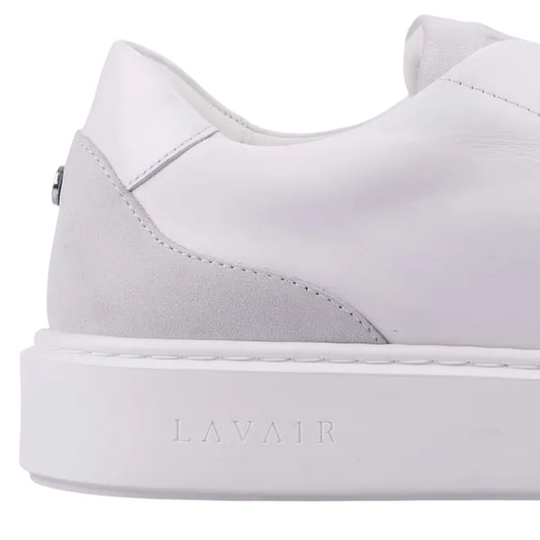 Lavair Mens Luna Logo Leather Trainers