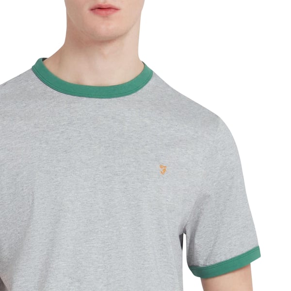 Farah Mens Groves Ringer T-Shirt