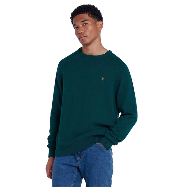 Farah Mens Kingsbury Crew Neck Sweatshirt