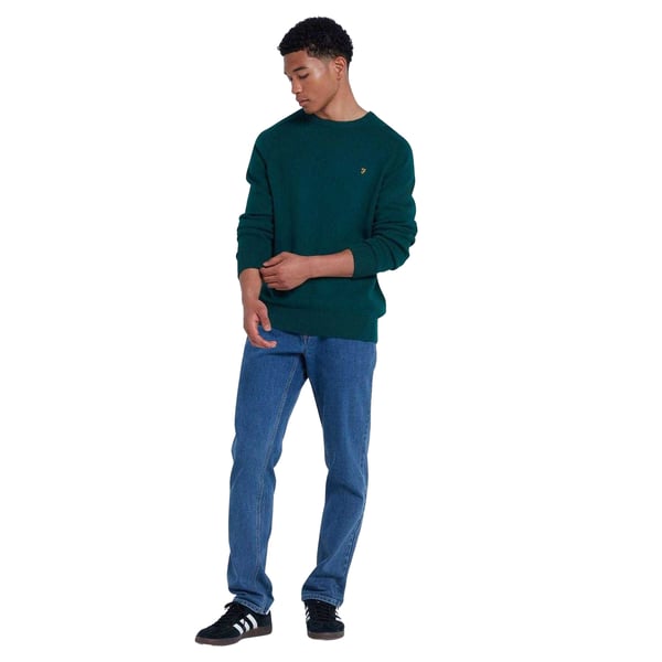 Farah Mens Kingsbury Crew Neck Sweatshirt