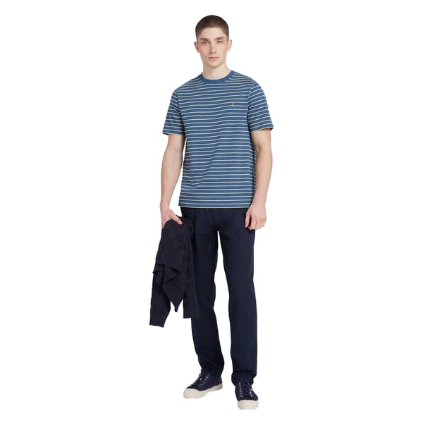 Farah Mens Oakland Raidallinen T-paita