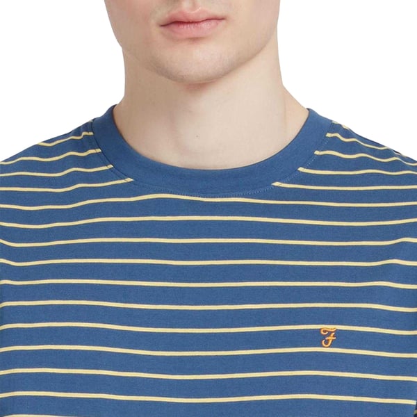 Farah Mens Oakland Raidallinen T-paita