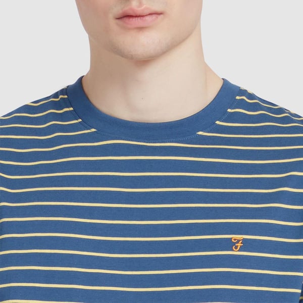 Farah Mens Oakland Raidallinen T-paita